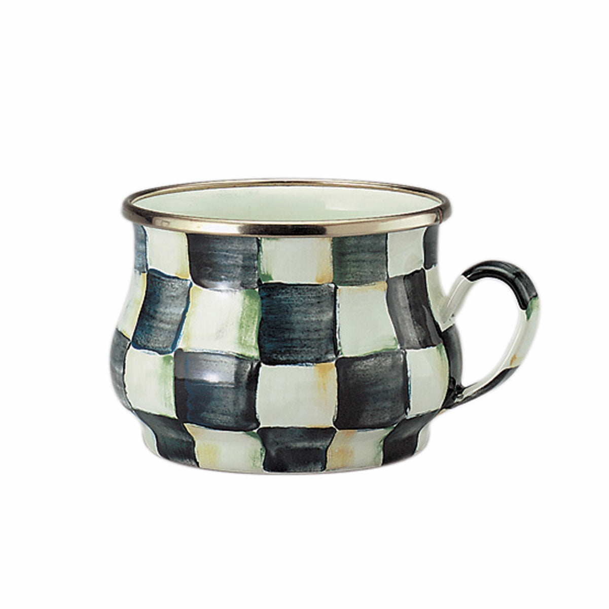 MacKenzie-Childs  Royal Check Travel Cup