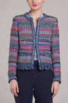 Maison Common Signature Multicolor Tweed Jacket Timeless Martha's Vineyard 