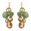 Boks & Baum Sea Foam Blue Bulle Drop Gemstone Earrings