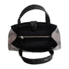 Python + Crocodile Tote Bag - Black Pewter