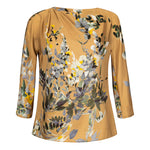 Floral Printed Silk Blouse