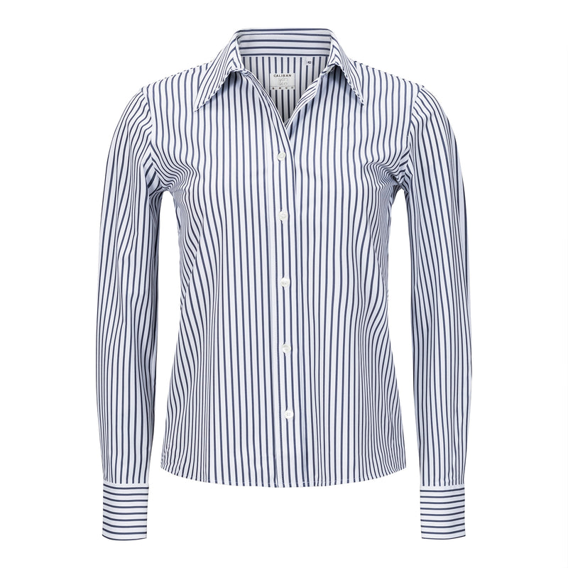 Caliban Skin-Like Button Down Shirt - Navy Timeless Martha's Vineyard