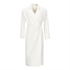 Natan Ando Ivory Structured Jersey Midi Dress Timeless Martha's Vineyard 