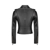 Arma Delhi Leather Biker Jacket Black Timeless Martha's Vineyard