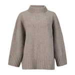 La Fée Parisienne Wheat Lungo Scottish Cashmere Sweater Timeless Martha's Vineyard 