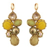 Boks & Baum Citrine Bulle Drop Gemstone Earrings Timeless Martha's Vineyard 