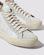 P448 Thea Mid Millenium Gold Sneaker Timeless Martha's Vineyard 