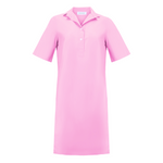 Rosso35 Pink Short Sleeve Shirt Dress Timeless Martha's Vineyard 