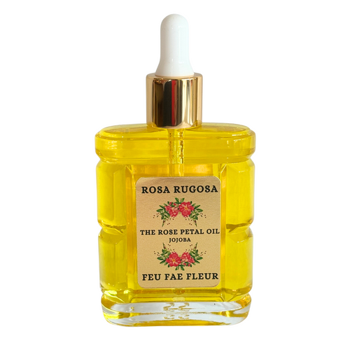 Feu Fae Fleur Beach Rose Infused Organic Jojoba Oil