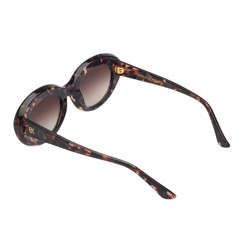 Emmanuelle Khanh Dark Pink Tortoise Gigi Sunglasses Timeless Martha's Vineyard 